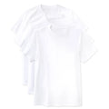 3 Pack Crewneck Unisex T-Shirt (36 Packs Per Case) Color: White Only