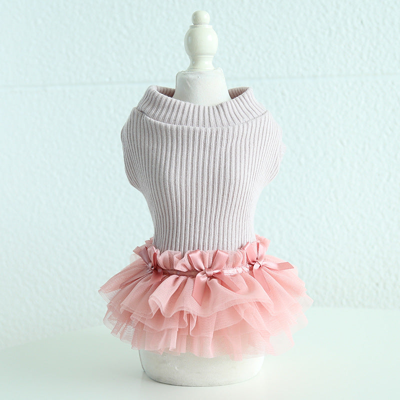 Wool Top Skirt for Pets