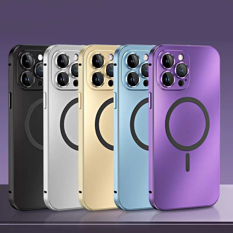 Magnetic Single-Sided Spring Fastener Phone Case
