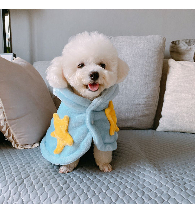 Puppies Autumn Winter Pet Nightgown