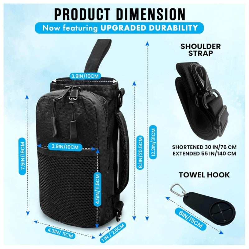 Outdoor Sports Kettle Messenger Bag