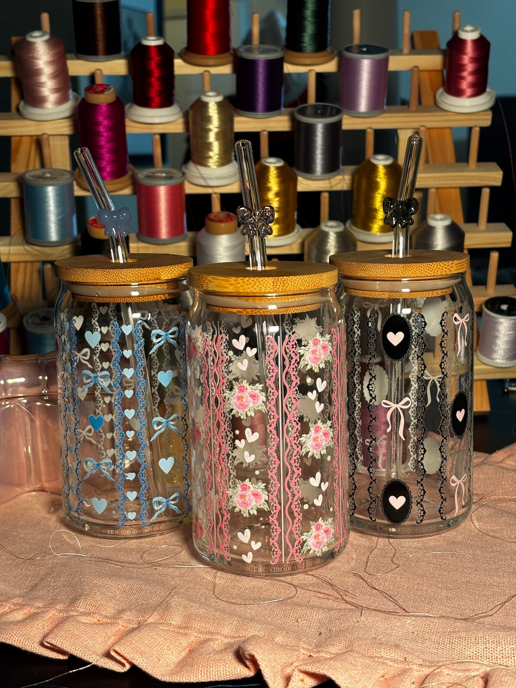 Lovers Keepsakes Glass Cups