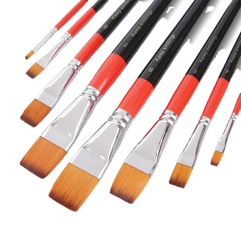 Watercolor Oily Hook Line Acrylic Brush for Kids Art