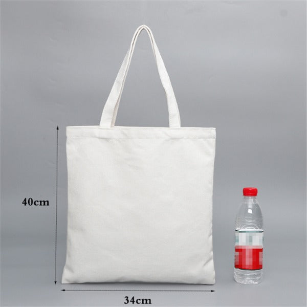 Reusable Eco Canvas Tote Bag