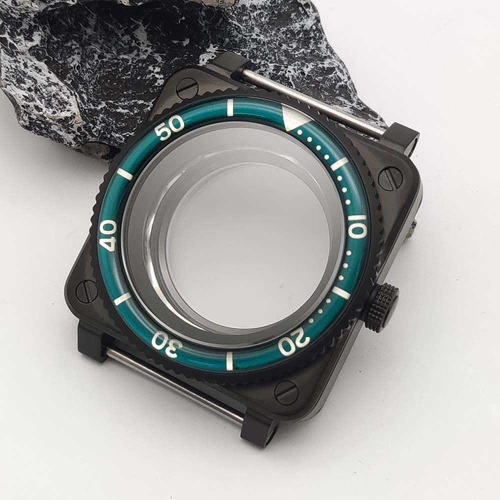 Modified Parts Square Base Watch Case