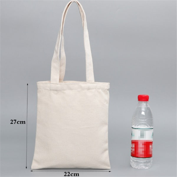 Reusable Eco Canvas Tote Bag