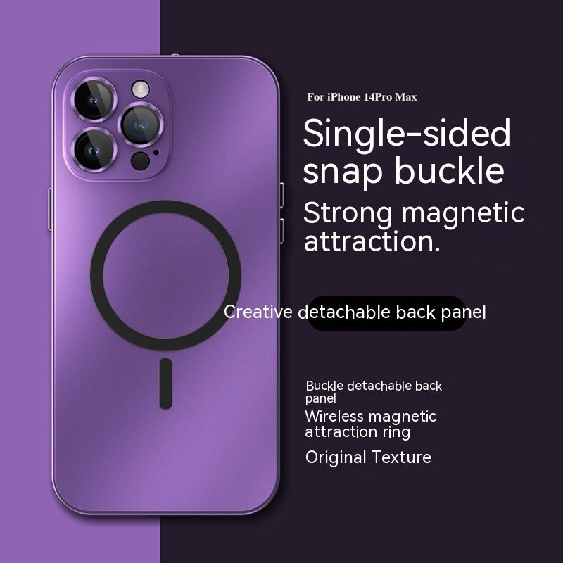 Magnetic Single-Sided Spring Fastener Phone Case