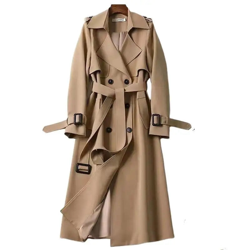 Phantasy Trench Coat British Style Long Coat