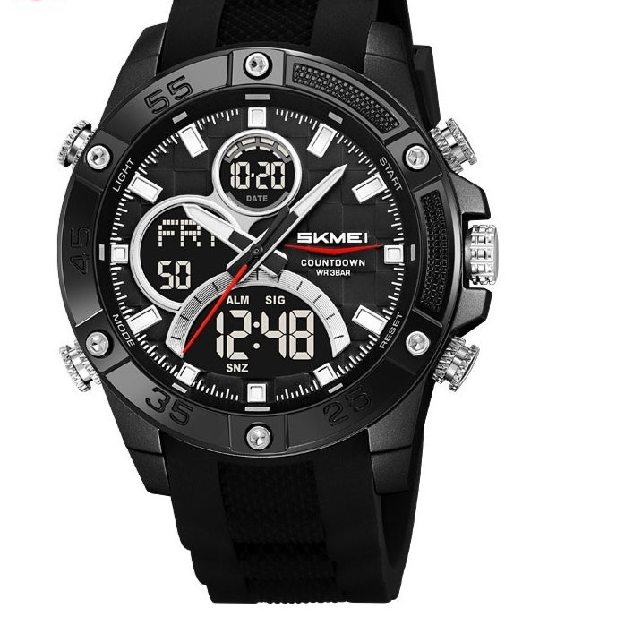 Mens Multifunctional Waterproof Digital Watch