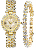 ADSBIAOYE Luxury Women Wrist Watches Diamond Bracelet Watch Fashion Casual Quartz Watch Ladies Watch