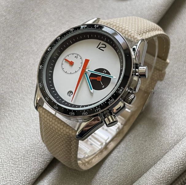 Fashion Trend Diamond Waterproof Steel Band QuartzMen's Watch