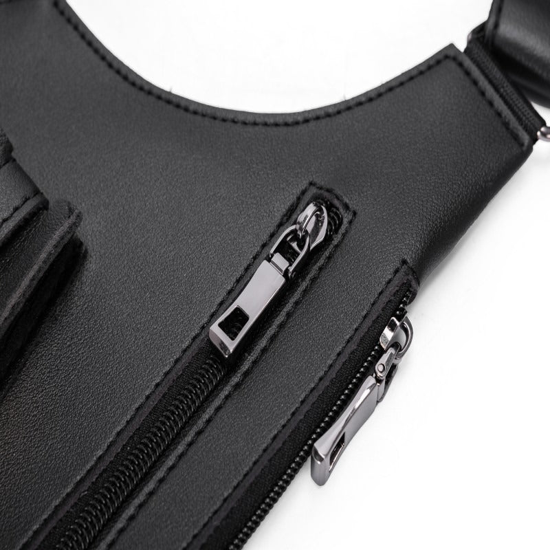 Men's Retro Underarm Backpack Belt Bag