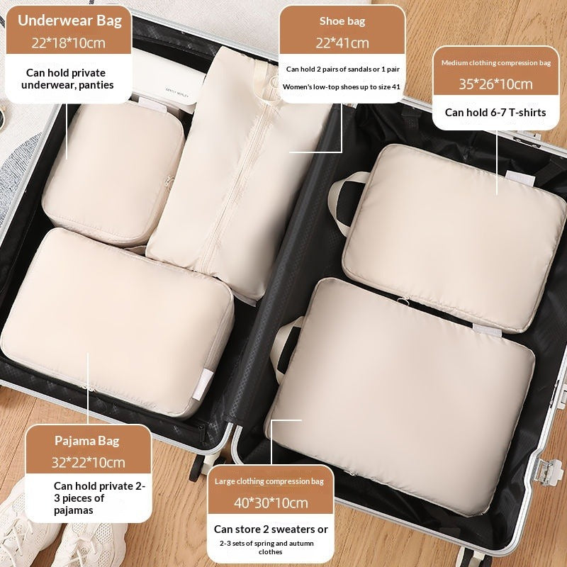 Compressible Travel Storage Bags Set