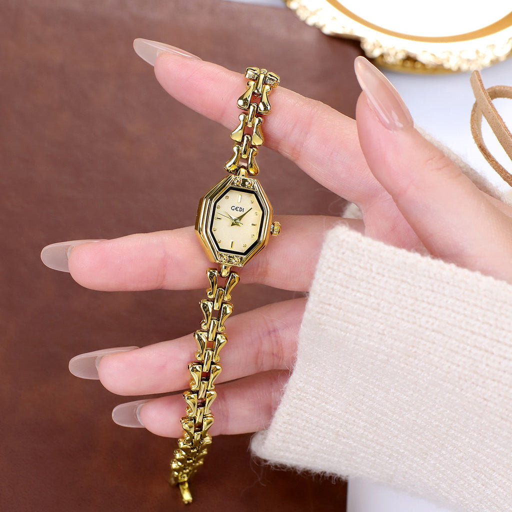 Luxury Retro Octagonal Women's Quartz Watch