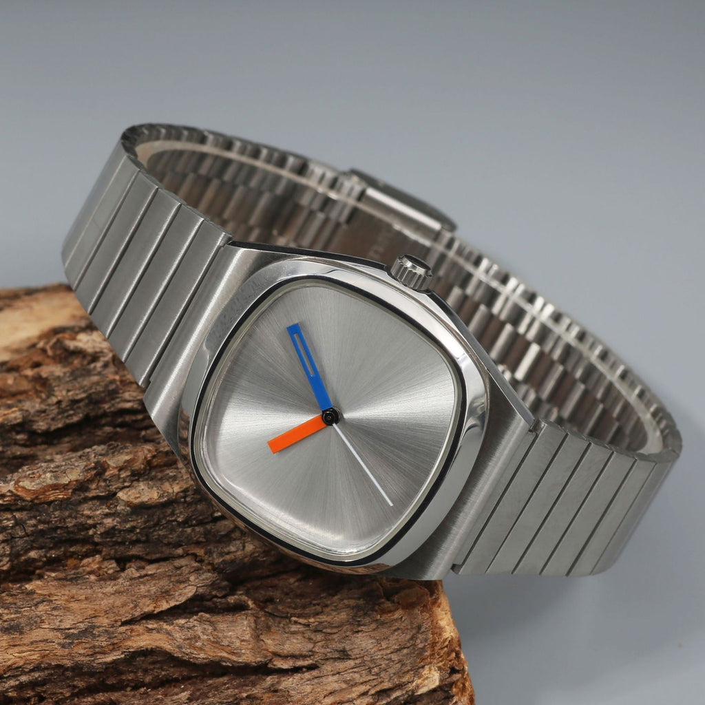 Logo-free, Minimalist Unisex Watch For Young Men And Women
