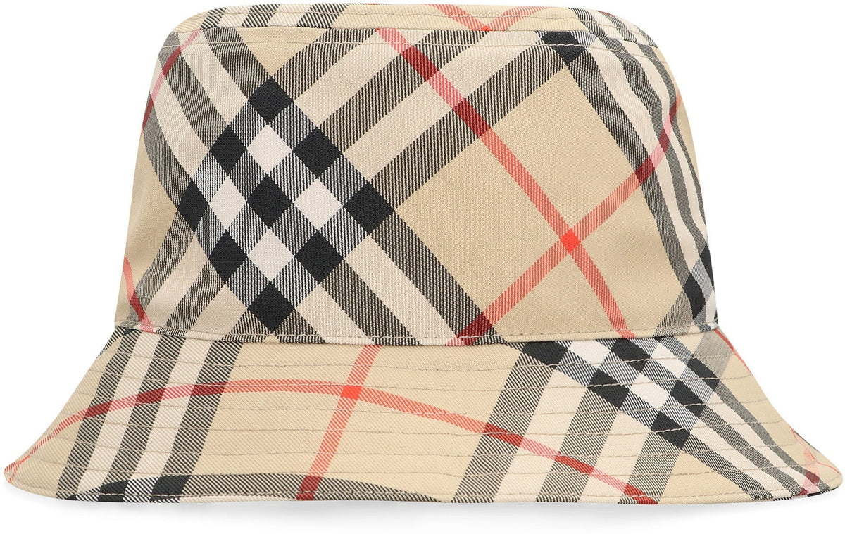 BURBERRY Classic Check Bucket Hat for Men