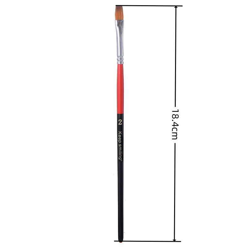 Watercolor Oily Hook Line Acrylic Brush for Kids Art