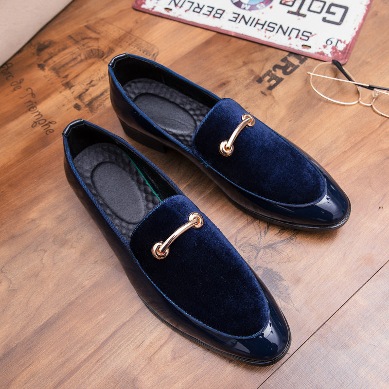 Fleece Leather Business Shoes