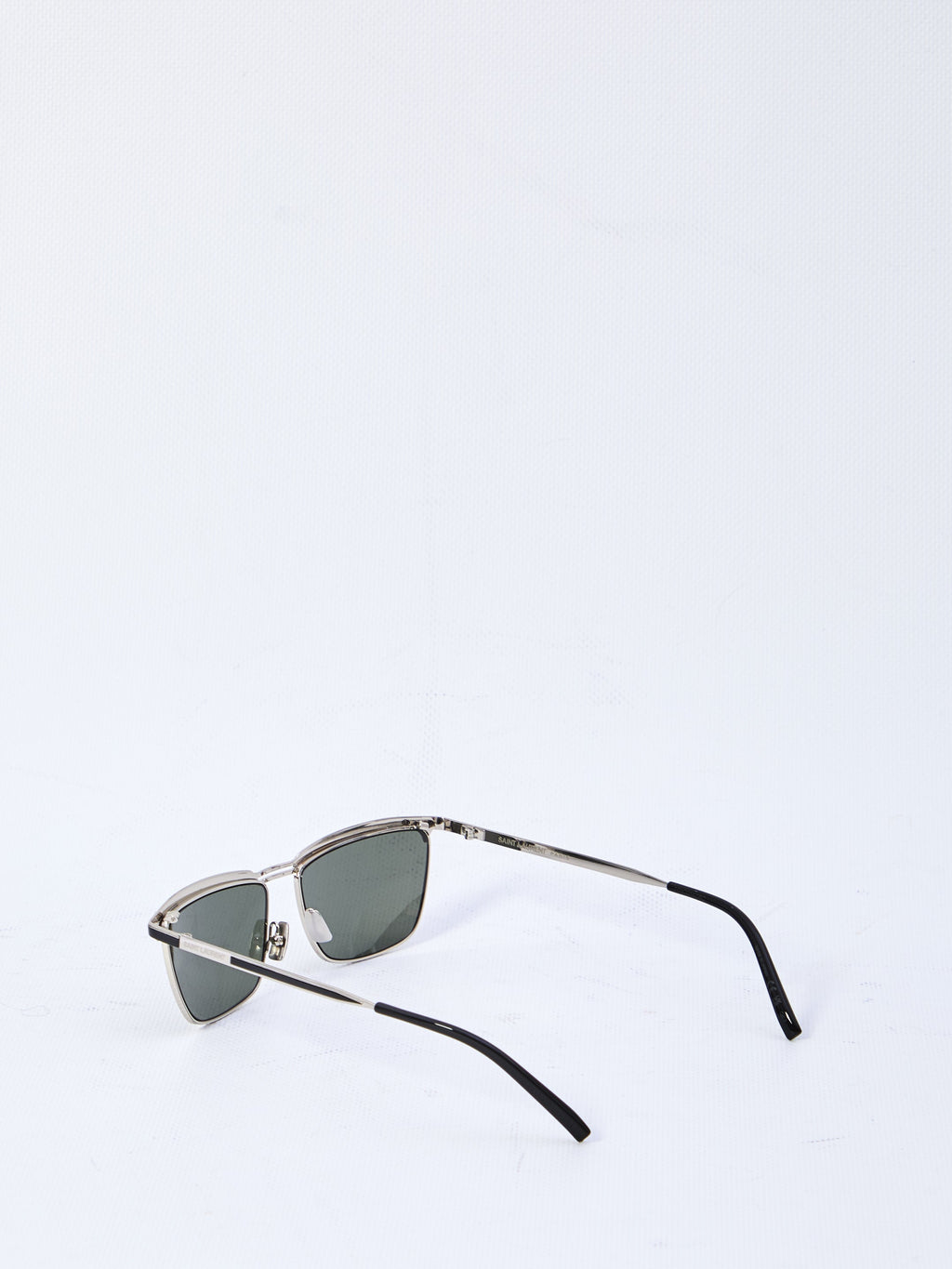 SAINT LAURENT Squared Metal Sunglasses