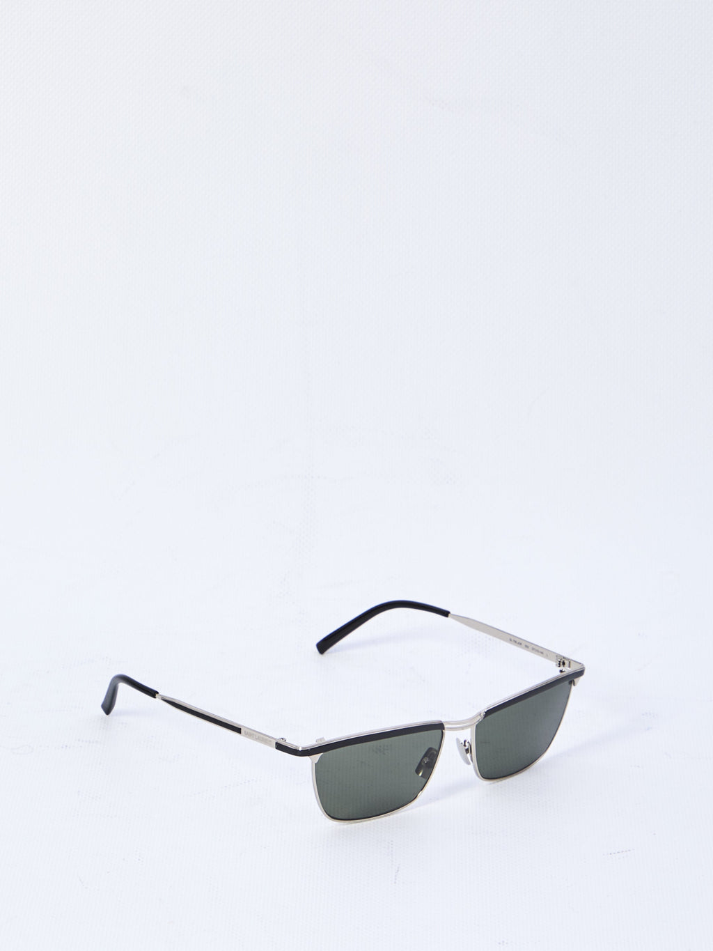 SAINT LAURENT Squared Metal Sunglasses