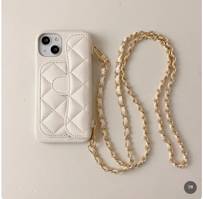 Crossbody Rope Phone Case with Card Holder