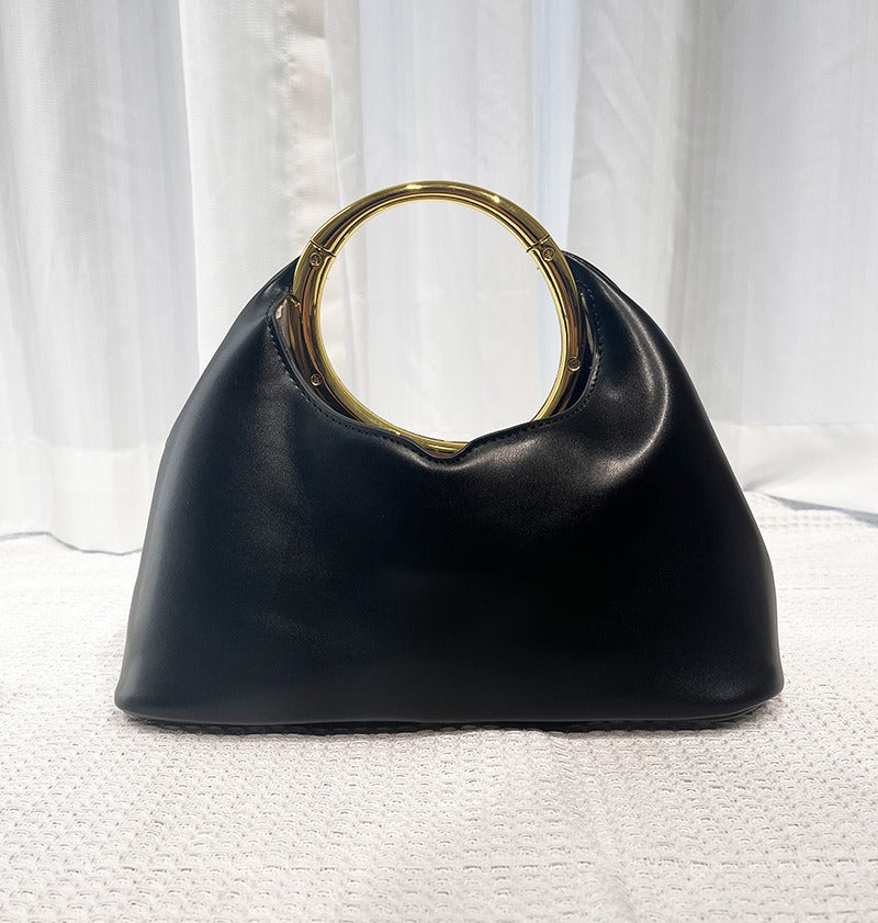 Simple Leather Clutch Handbag