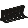 18 Pair Black Plain Dress Socks Perfect for Every Occasion