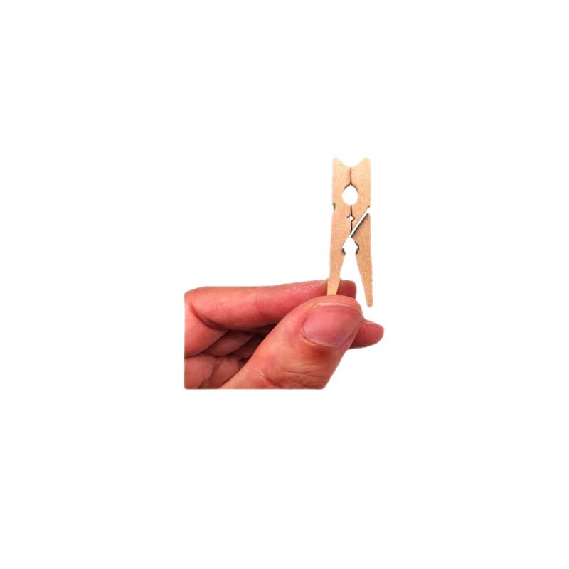 Creative Wooden Cartoon Photo Clips and Hangers
