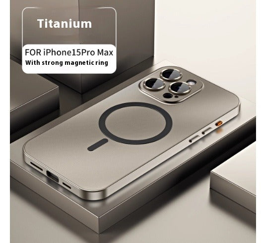 Magnetic Single-Sided Spring Fastener Phone Case