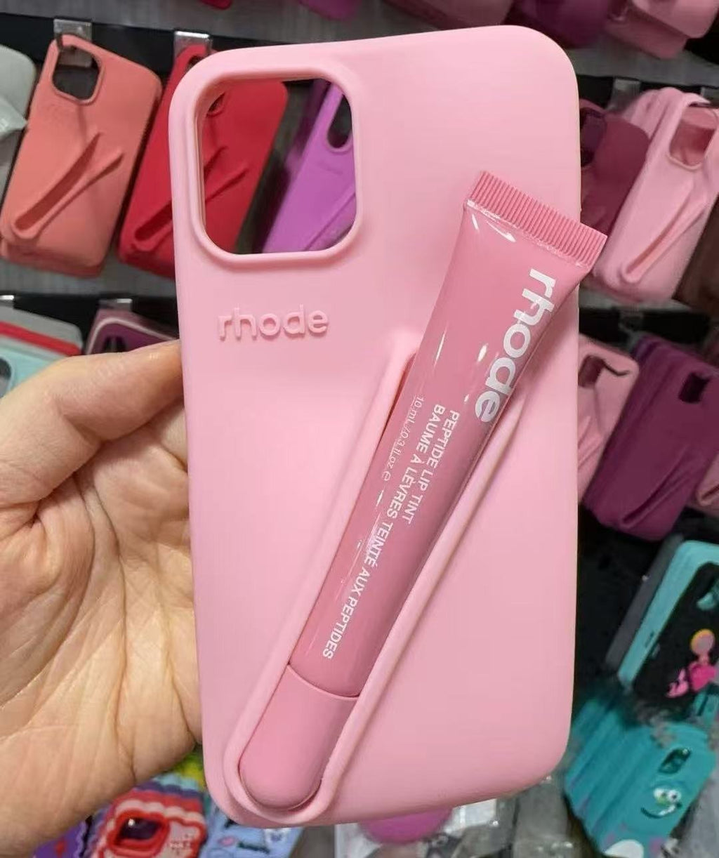 Silicone Lip Gloss Phone Case