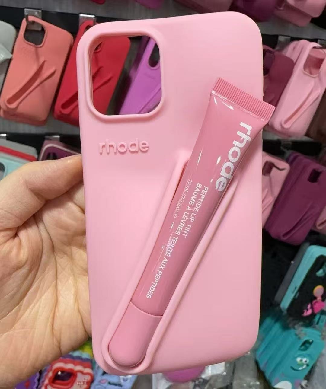 Silicone Lip Gloss Phone Case