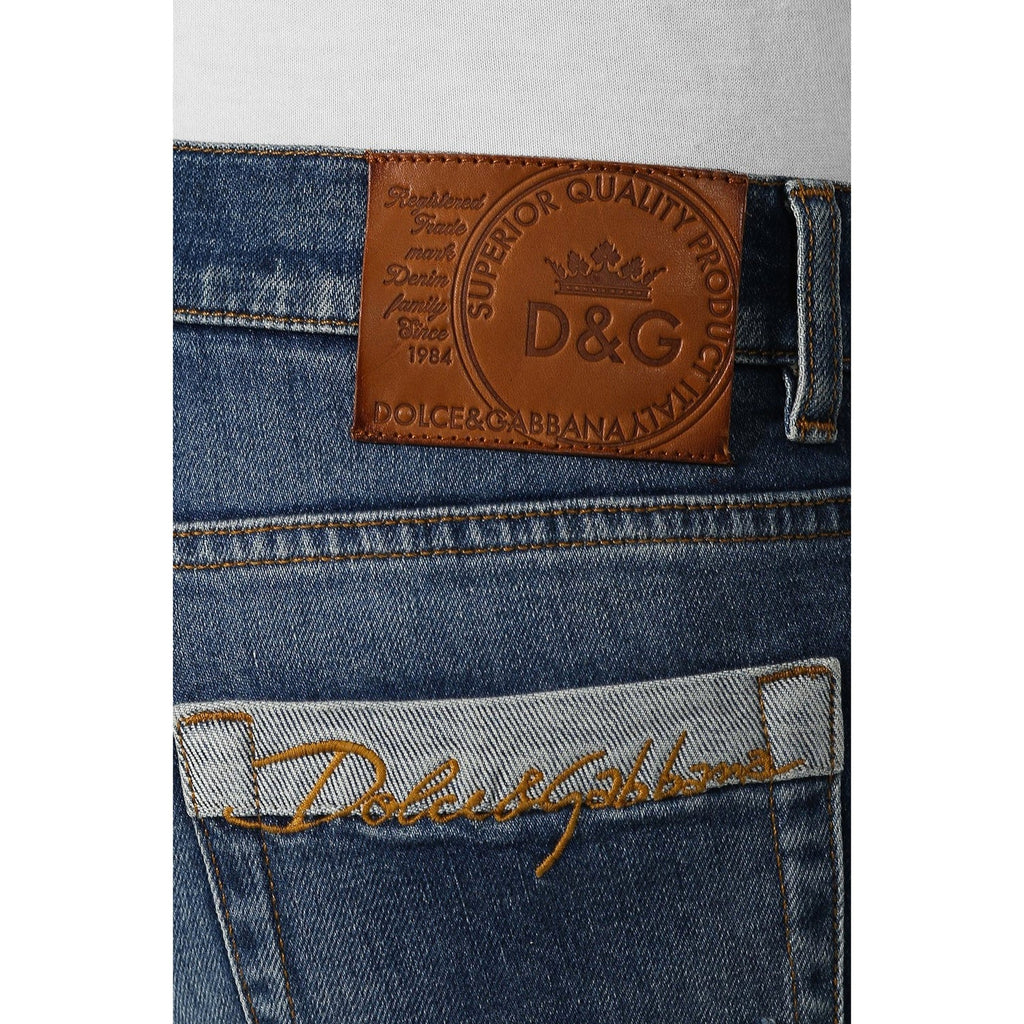 Dolce & Gabbana Cotton Denim Jeans