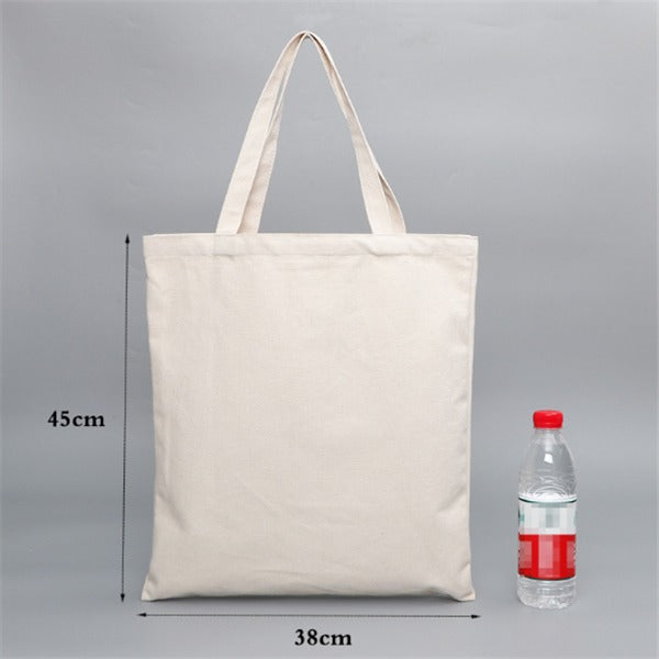 Reusable Eco Canvas Tote Bag