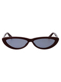 ALEXANDER MCQUEEN Elegant Round Frame Women's Sunglasses