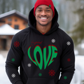 Love Heart | Premium Hoodie | Heart-Shaped Design | Wear Love Visually