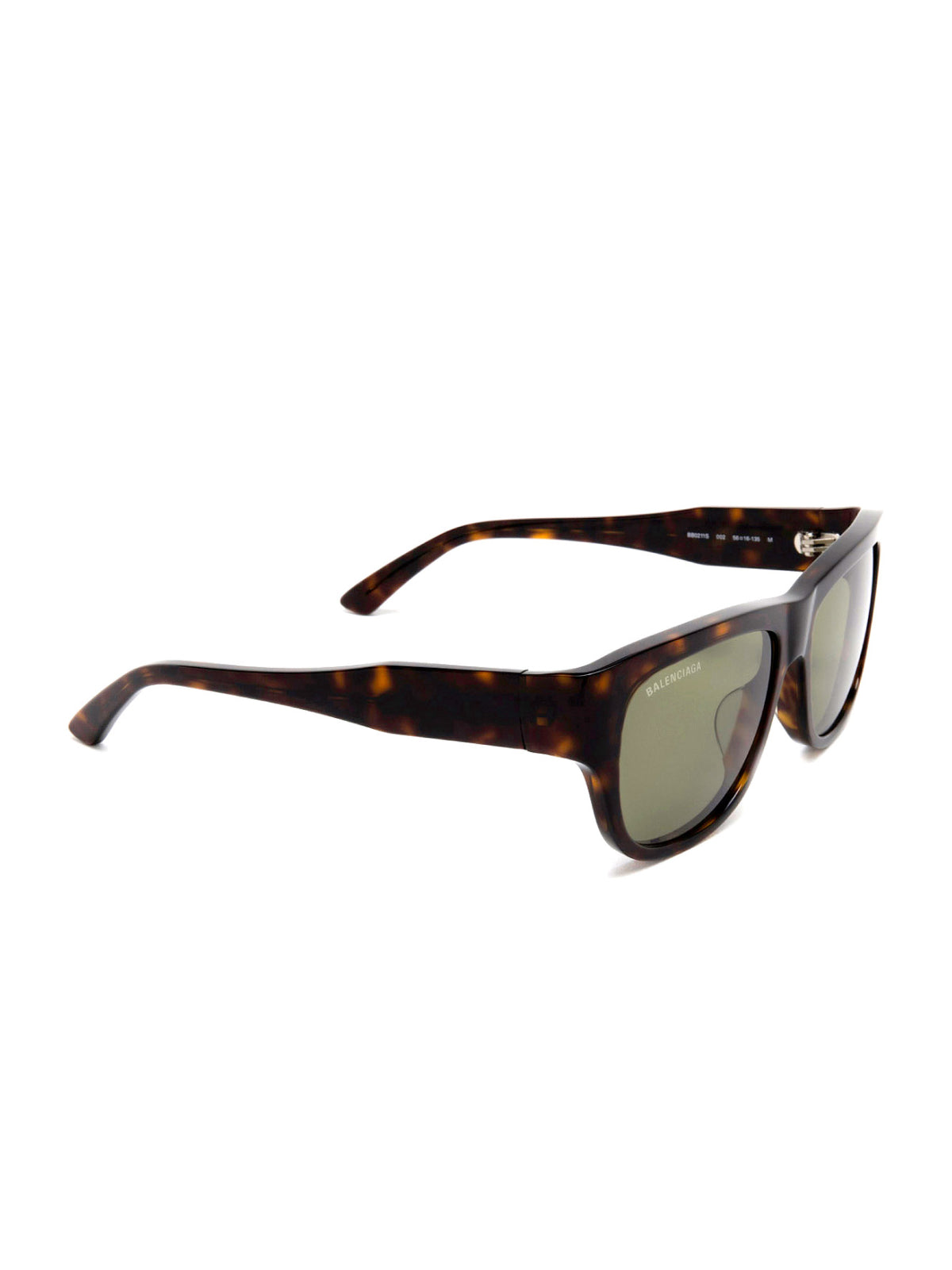 BALENCIAGA Logo Square Sunglasses - 56mm Lenses