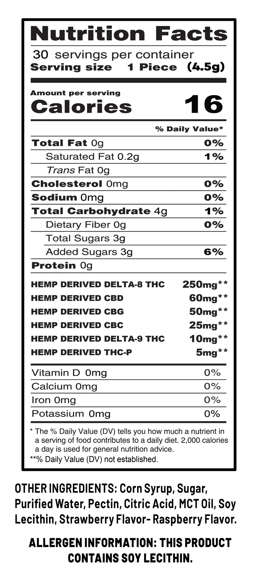 Cookies - Hemp Signature Blend Gummy 400mg - Clear - Berry Pie - 30ct Jar