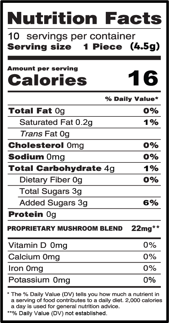 Cookies - Mushroom Gummy 6mg 10ct Bag - Tropical Punch