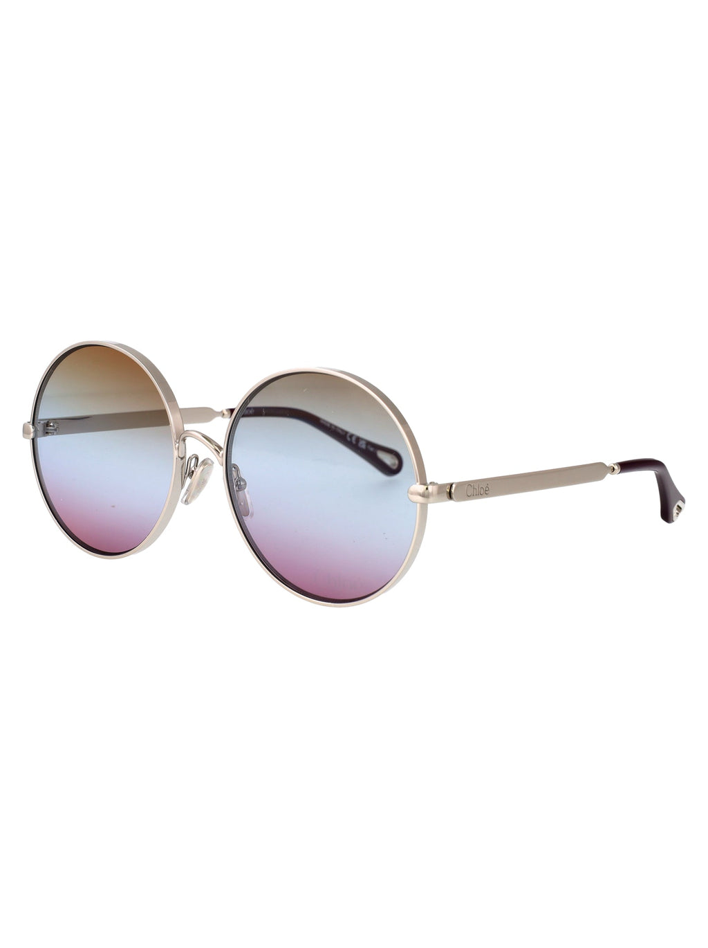 CHLOÉ Chic Women's Mini Sunglasses - Stylish Metal Frame