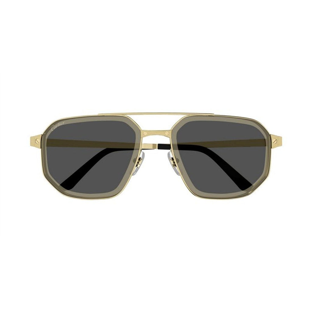 CARTIER Men's Chic Metal Sunglasses