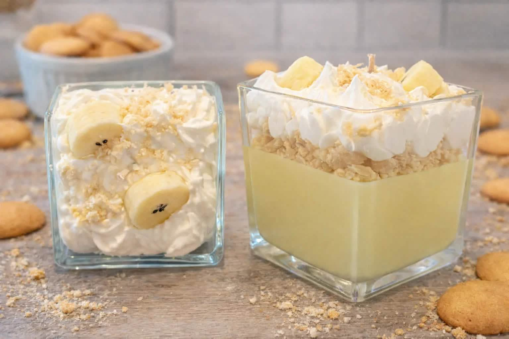 Banana Cream Pie Dessert Scented Candle – 9oz
