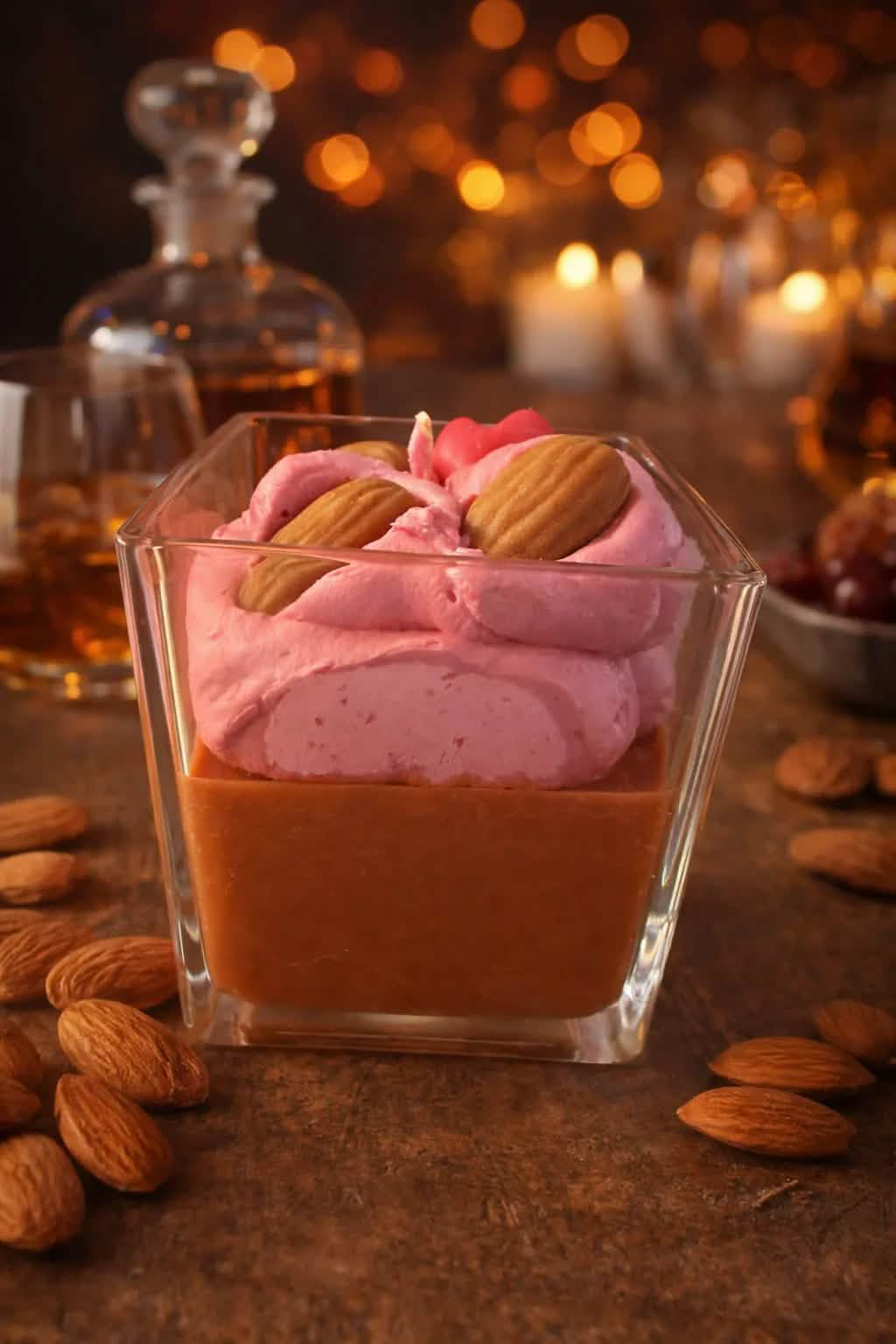 Amaretto Cherry Dessert Scented Candle – 9oz
