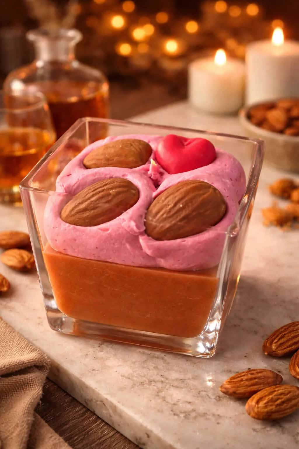 Amaretto Cherry Dessert Scented Candle – 9oz