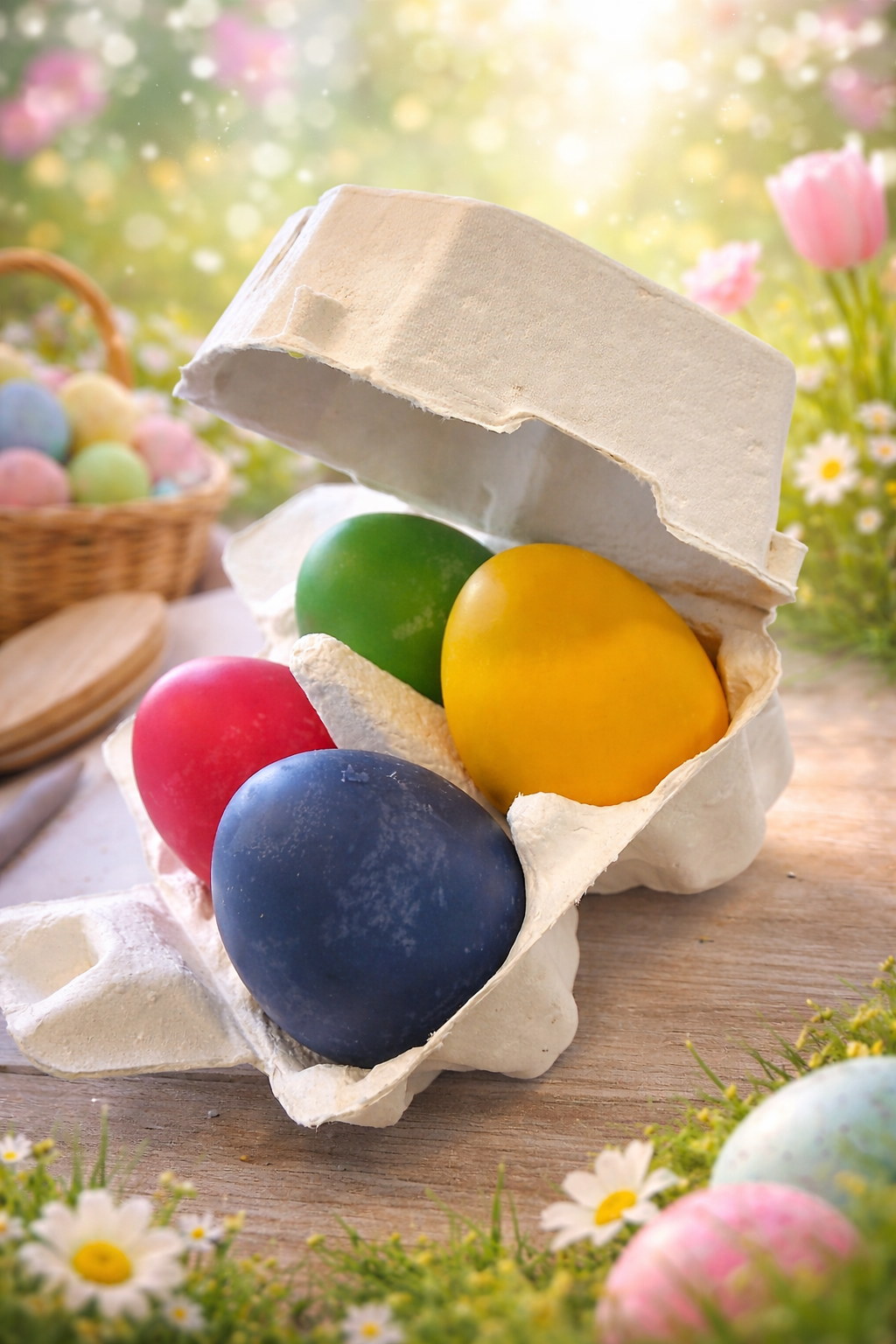 Easter Egg Wax Melts in Carton – Hand-Poured Spring Wax Melts