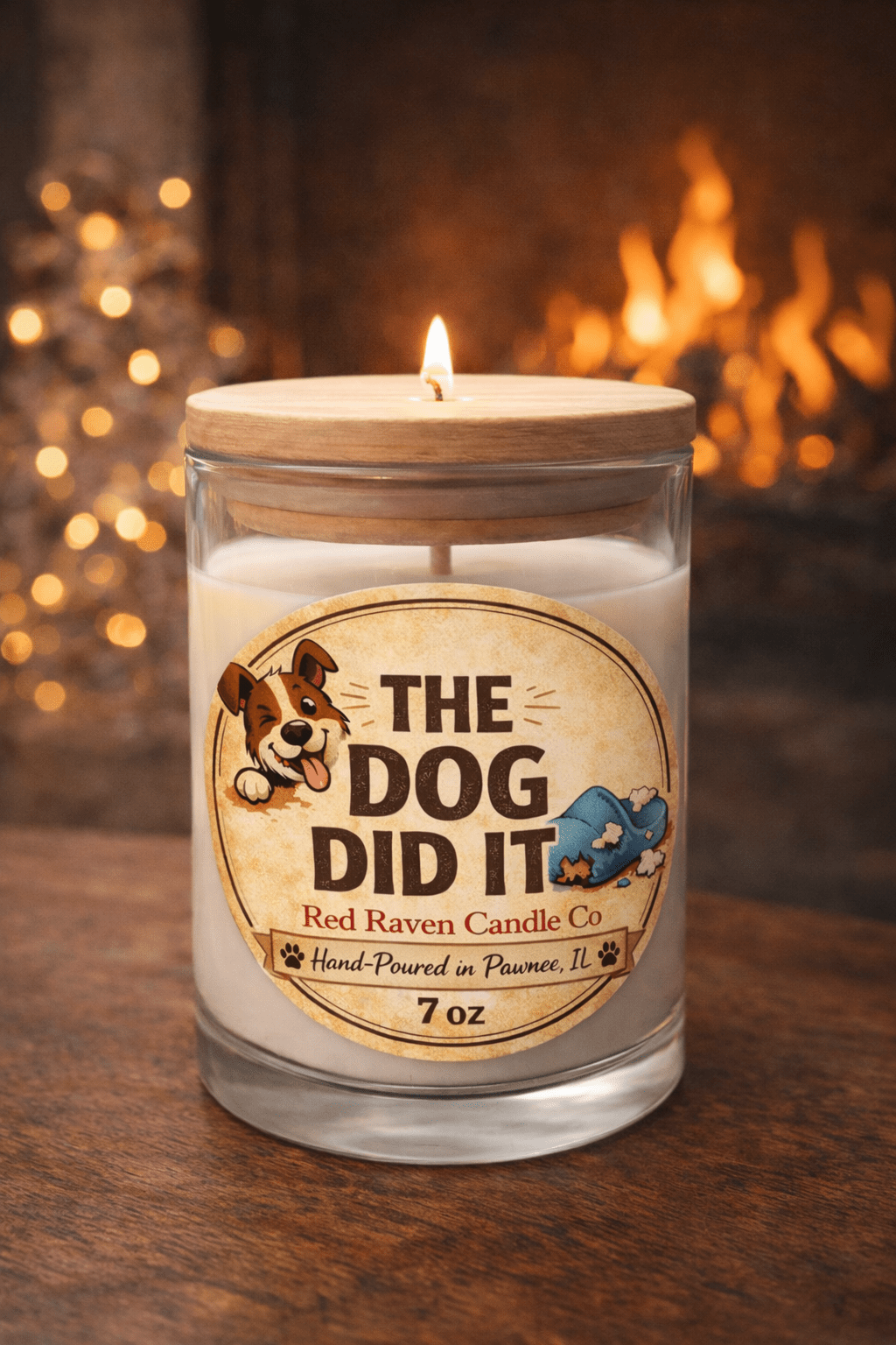 The Dog Did It – Funny Scented Candle