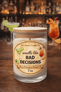 Smells Like Bad Decisions – Funny Adult Cheeky Scented Candle