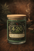 Smells Like 4:20 – Cannabis & Exotic Hemp Candle Soy Scented Candle