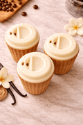 French Vanilla Latte Mini Coffee Cup Wax Melts – 3 Pack (3oz Total)