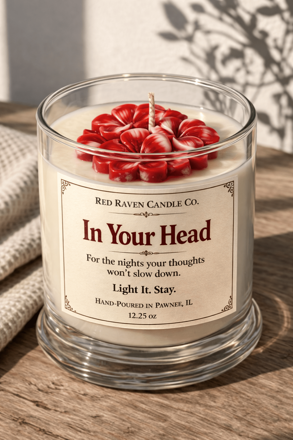 In Your Head - Calming, Relaxation Candle 12.25oz