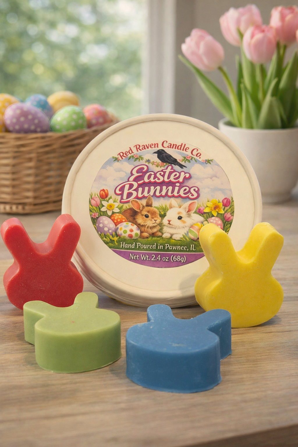 Easter Bunnies Wax Melts – Fresh Fruit Blend (2.4 oz)